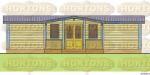 Log Cabin 9087 Bespoke Twinskin Clubhouse